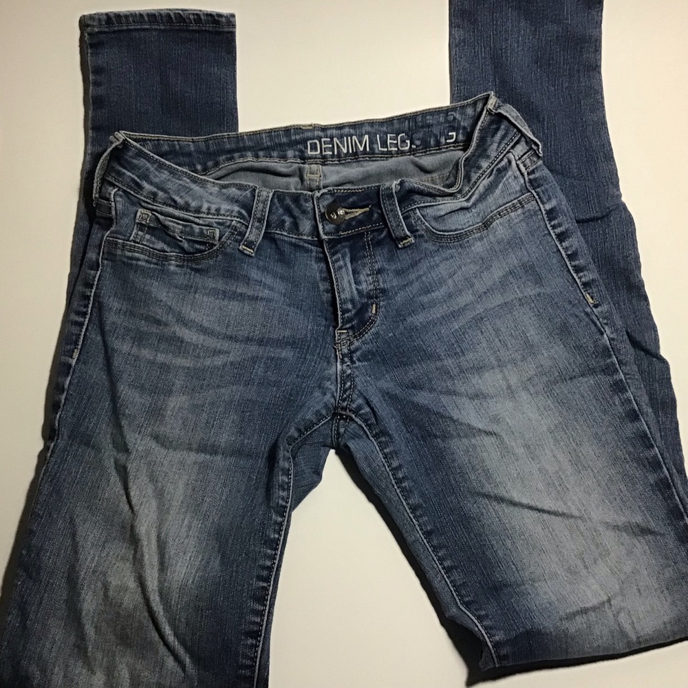 Bull Head Denim Leggings